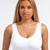 3 Pack Un-Padded - White