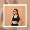 3 Pack Padded - Black - The Genie Bra