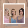 3 Pack Padded Variety - Pastels - The Genie Bra