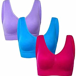 3 Pack Padded Variety - Vibrant - The Genie Bra