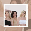 3 Pack Un-Padded Bandeau Variety - Classic - The Genie Bra