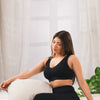 3 Pack Un-Padded - Black - The Genie Bra