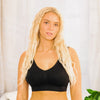 3 Pack Un-Padded - Black - The Genie Bra
