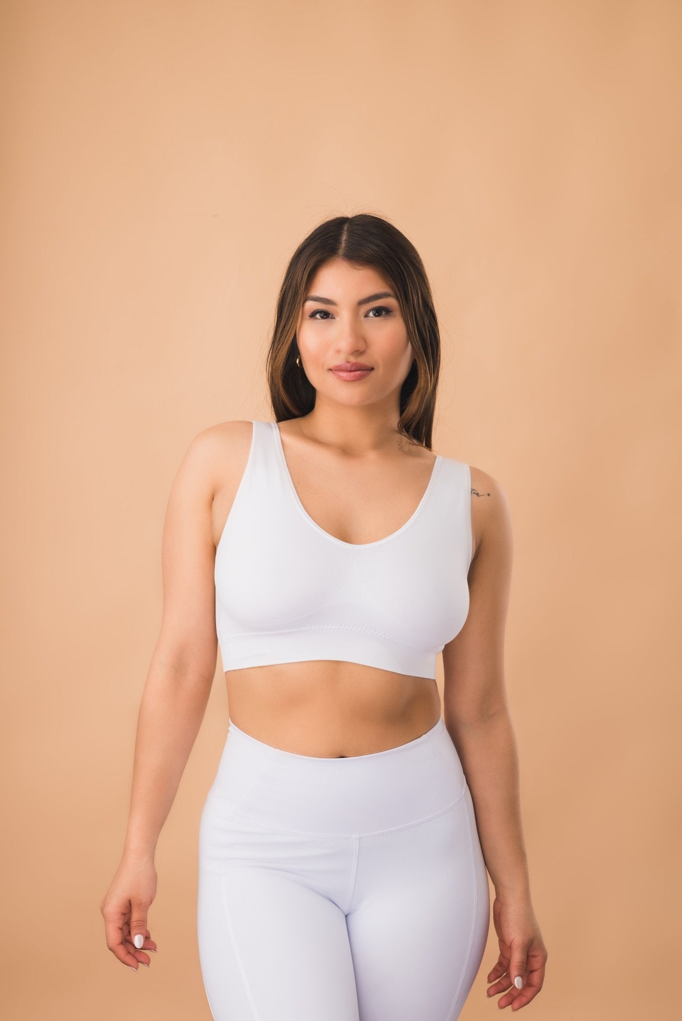 3 Pack Un-Padded - White - The Genie Bra